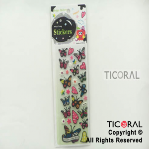 STICKER MARIPOSAS DARK (24X8CM) HS5639-9 x 12